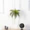 25" Fern Hanging Artificial Plant in Decorative Basket